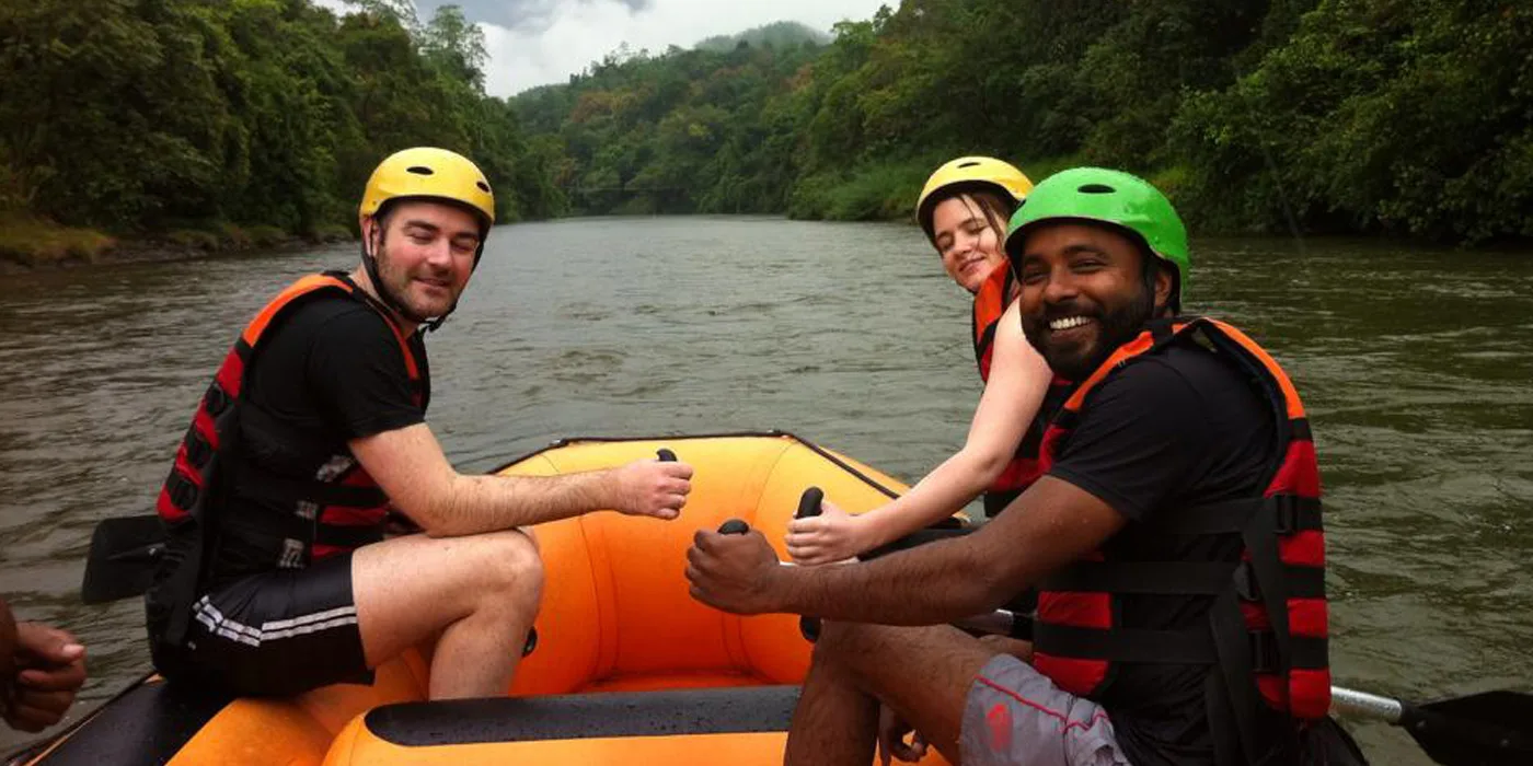 Thrilling White-Water Rafting